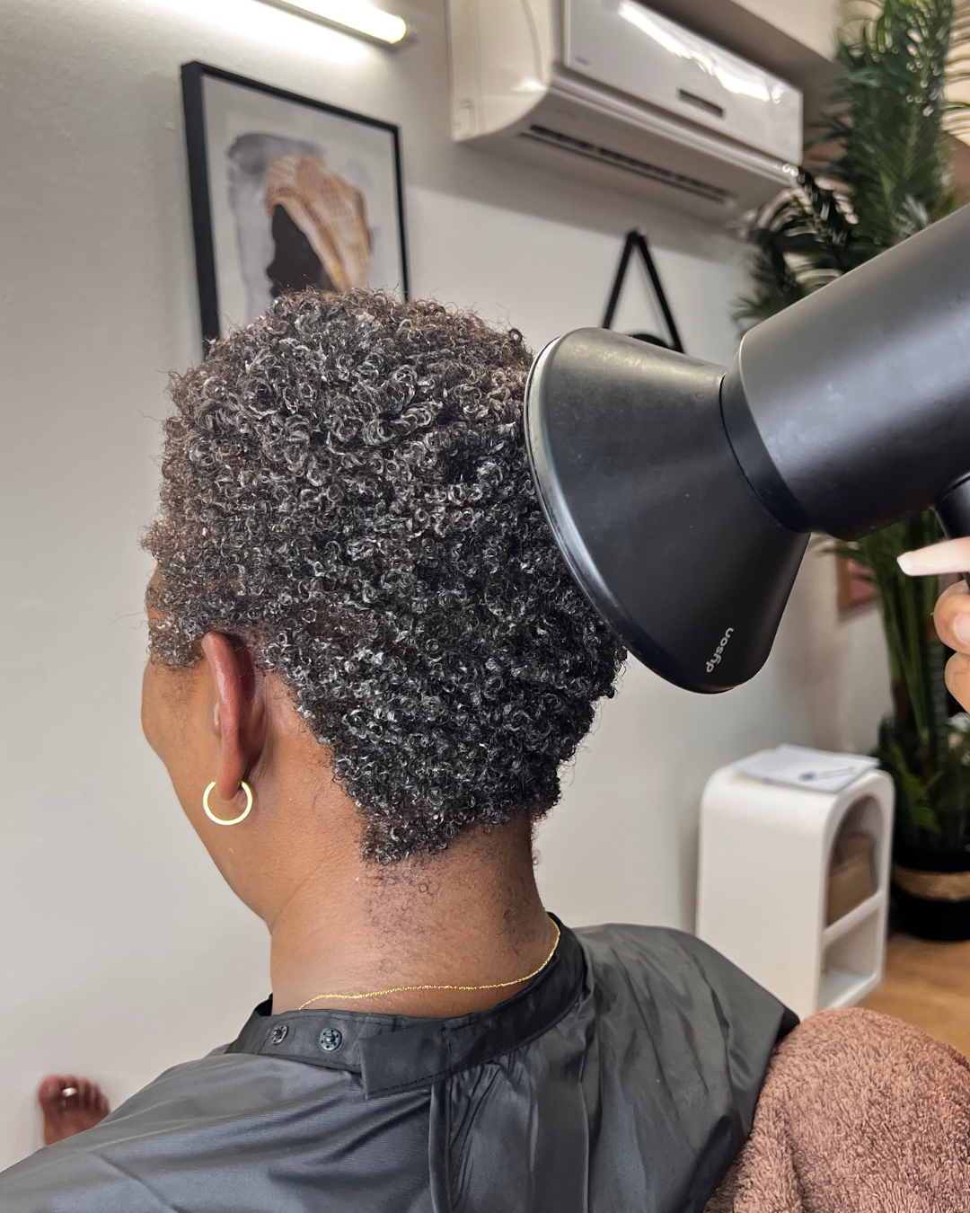 Kaffrine Nappy - Soins du salon Natural Hair Spa apres