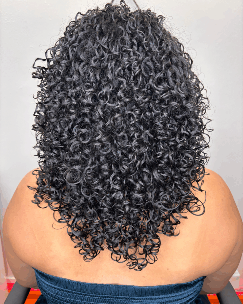 Kaffrine Nappy - Soins du salon Natural Hair Spa apres - type 3