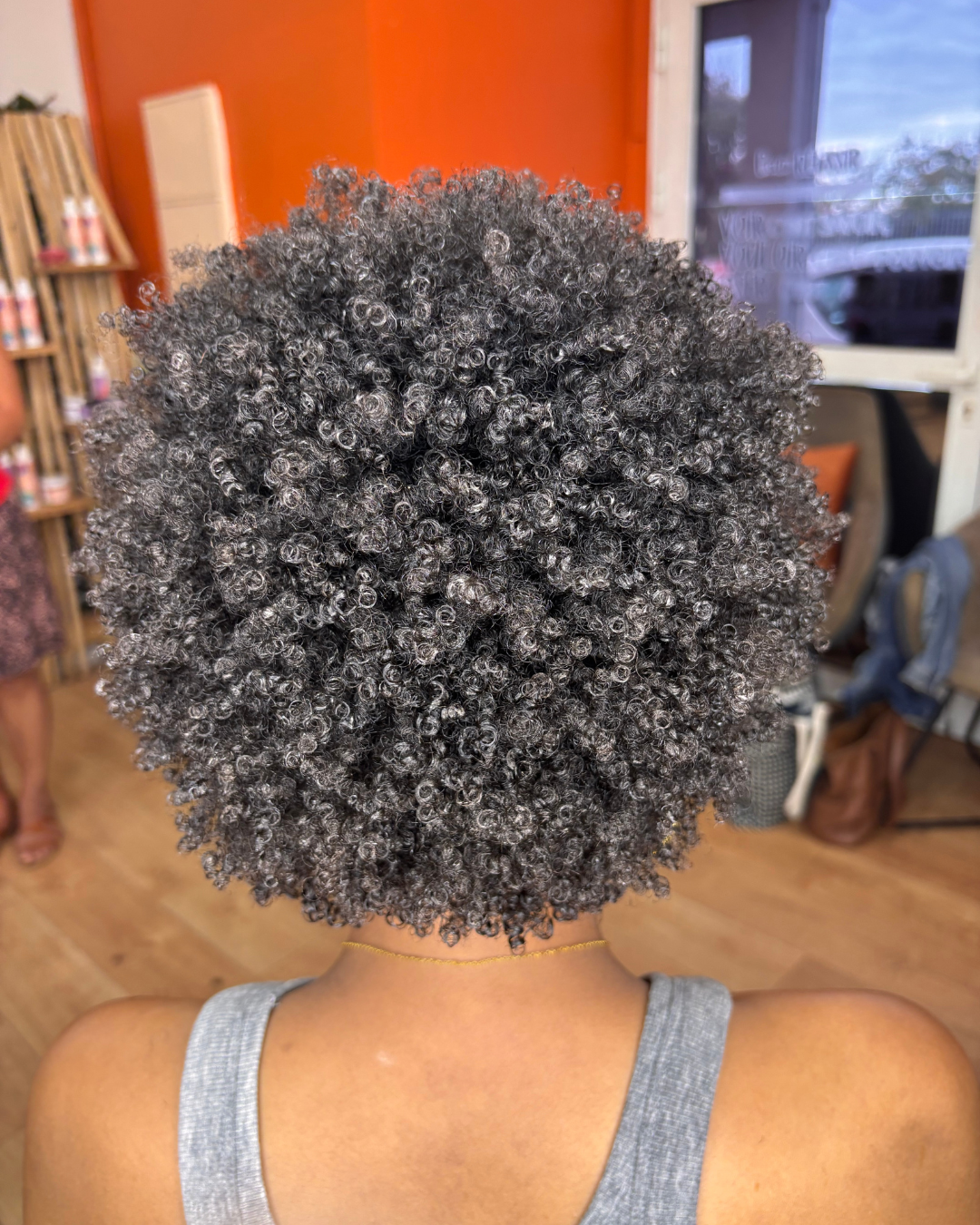 Kaffrine Nappy - Soins du salon Natural Hair Spa apres - type 4
