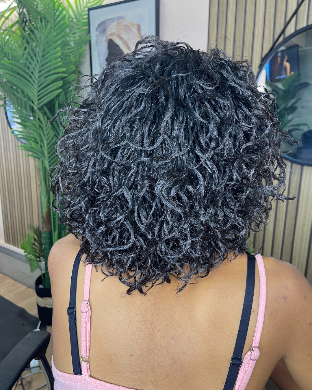 Kaffrine Nappy - Soins du salon Natural Hair Spa apres - en transition