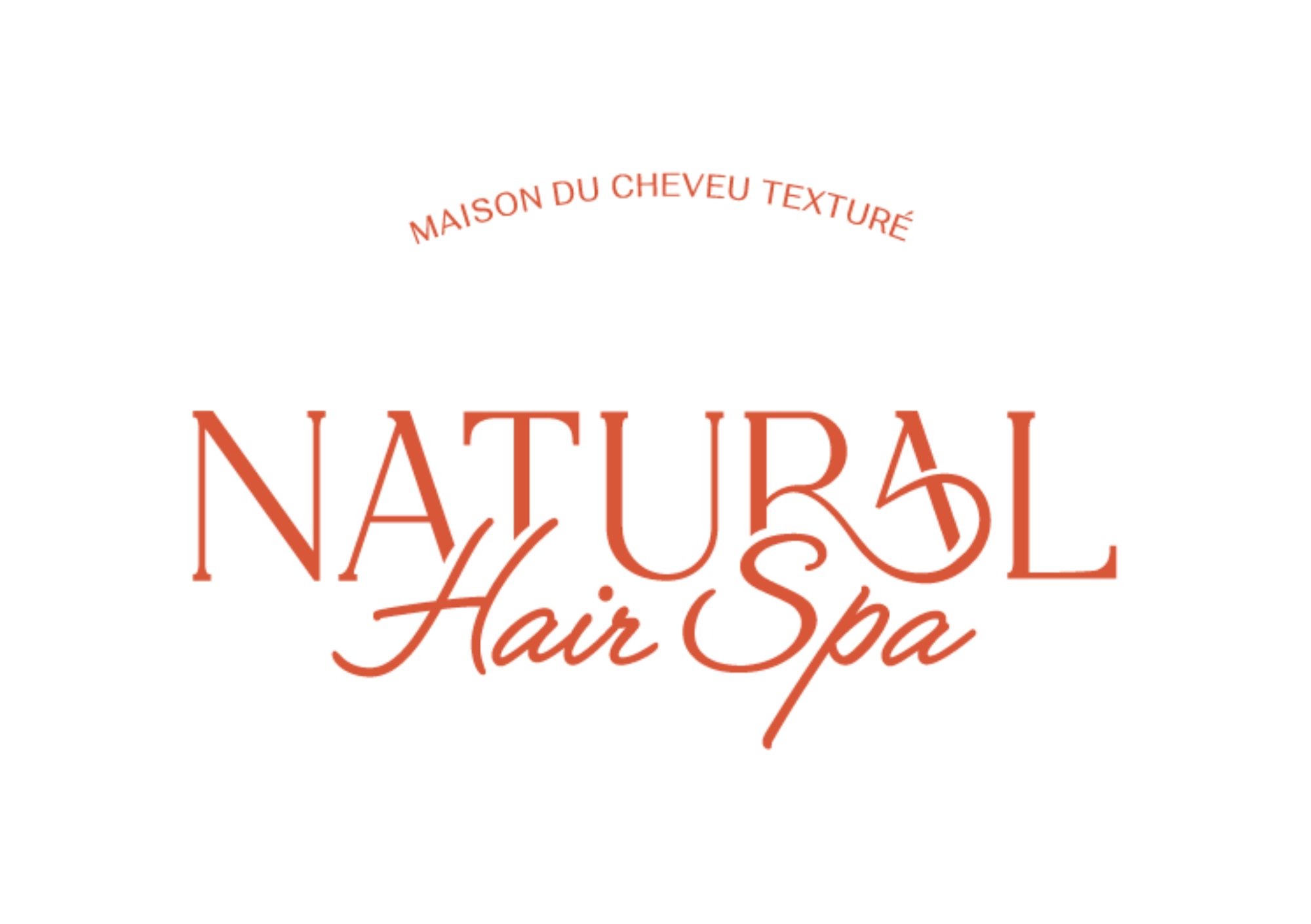 Logo Natural Hair Spa-Orange